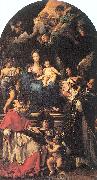 Maratta, Carlo Madonna and Child Enthroned with Angels and Saints oil on canvas